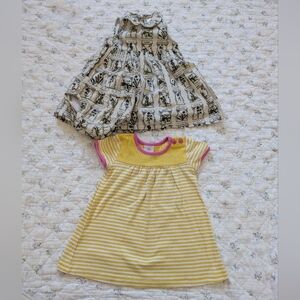 Hanna Andersson Dress Pair 80 18-24 Months